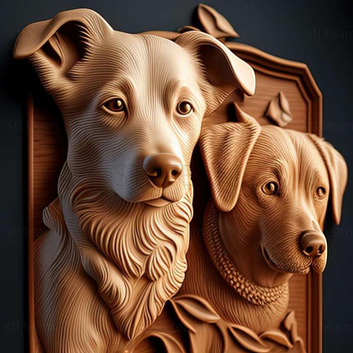 3D модель Собаки (STL)
